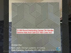 25 000 фунтов Замыкание гаражные плитки ручки экстремальная жара и холод 6,25 плитки покрытие 1м2