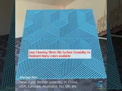 Легкая чистка 18 мм поверхность ребра Прочность УФ-устойчивый Много цветов доступно