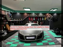 15.75 х 15.75 дюймов Гаражная плитка Подходит для тяжелых транспортных средств и оборудования