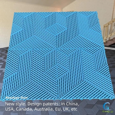 18 мм плитки для гаража и ребристые поверхности для защиты от износа