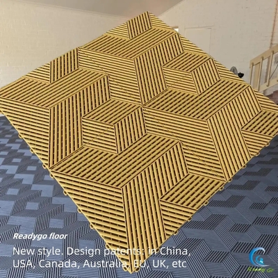 40x40 см. Противоскользящие пластиковые полные коврики для гаража